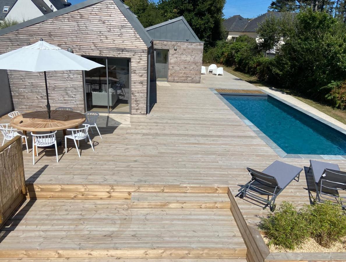 Magnifique Villa Avec Piscine, A 5 Min Des Plages Landunvez 外观 照片