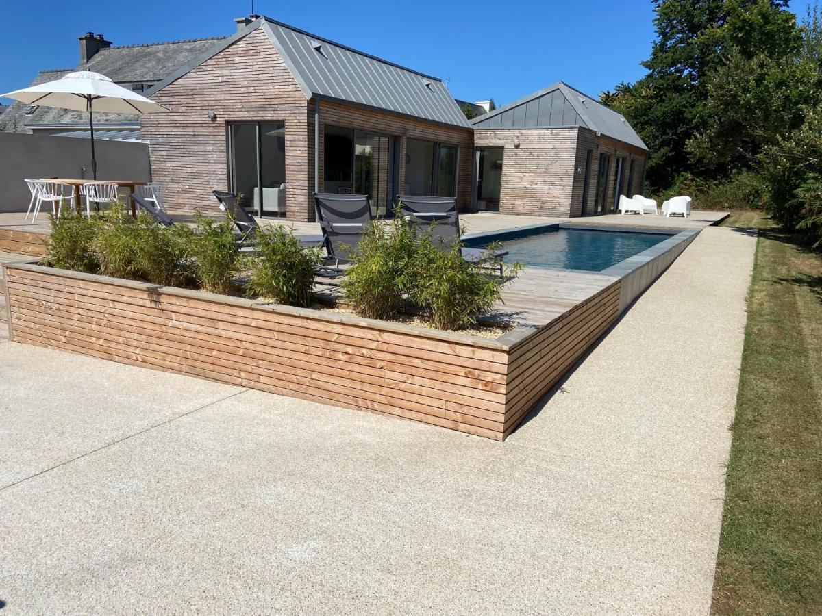 Magnifique Villa Avec Piscine, A 5 Min Des Plages Landunvez 外观 照片
