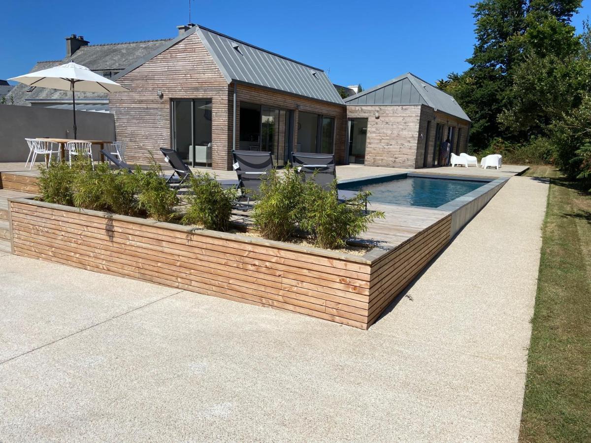Magnifique Villa Avec Piscine, A 5 Min Des Plages Landunvez 外观 照片